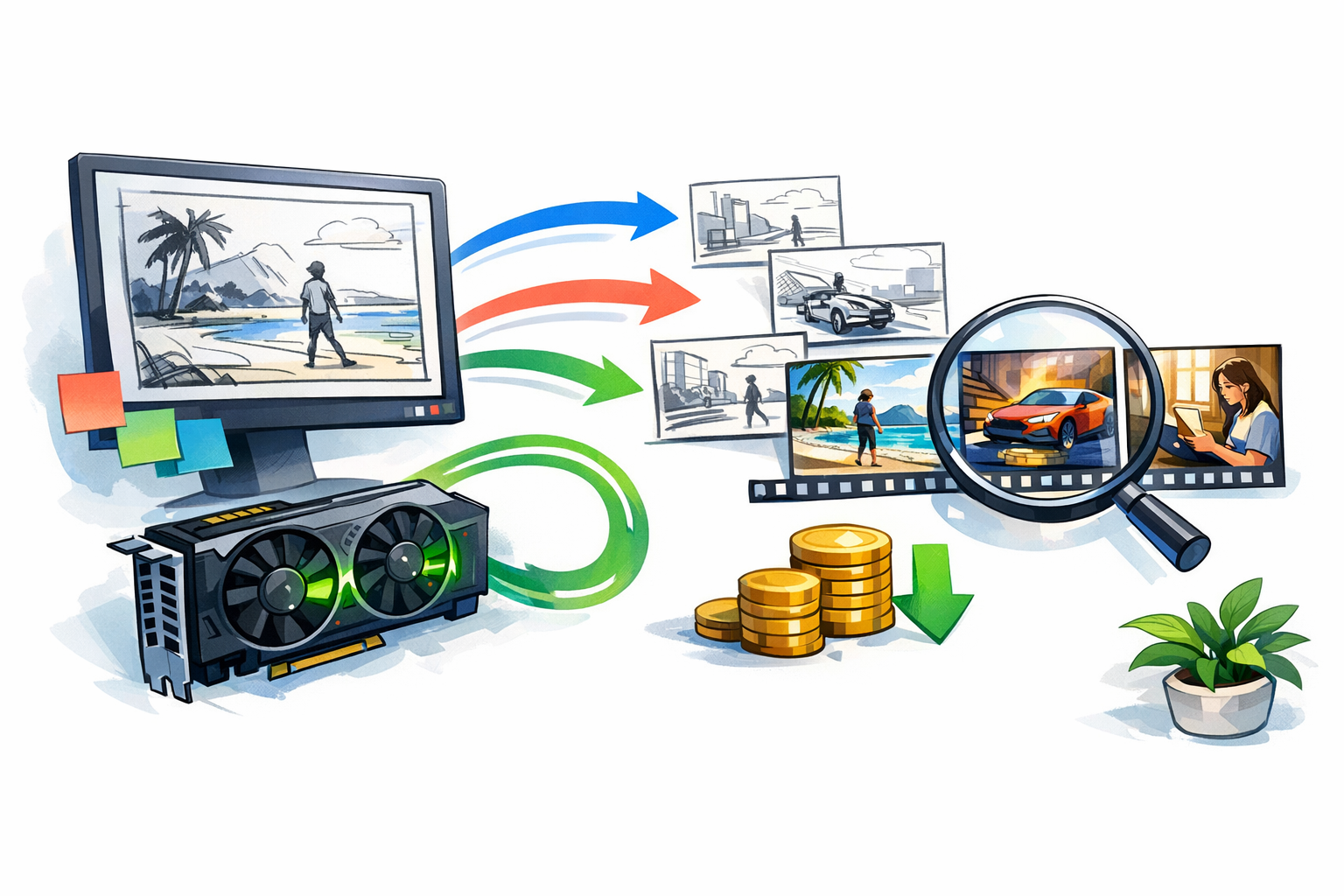 I Gave My Video Generator Scratch Paper — How Think Frames Saved My GPU Budget