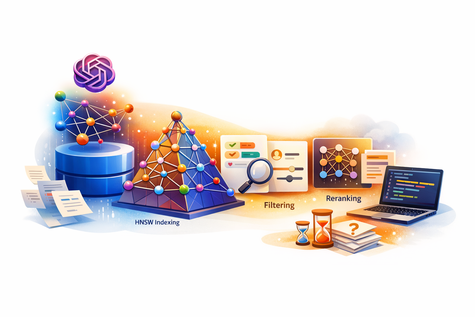 My RAG Stack for Code Retrieval: pgvector HNSW + Metadata Filters + Reranking (and the Parts I Refuse to Guess About)